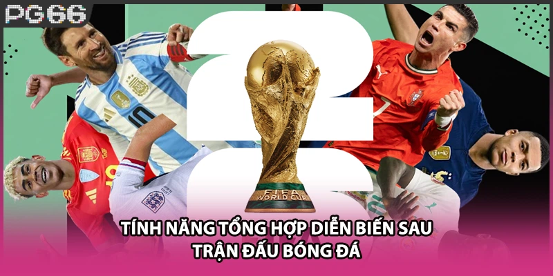Tính năng tổng hợp diễn biến sau trận đấu bóng đá