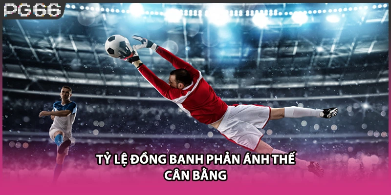 Tỷ lệ đồng banh phản ánh thế cân bằng Tỷ lệ đồng banh phản ánh thế cân bằng